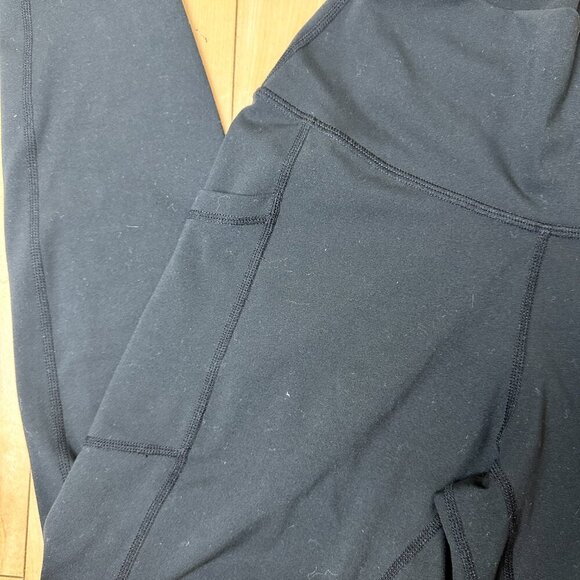 COLORFULKOALA Classic Black Leggings with Side Pockets Size Medium - Picture 3 of 7